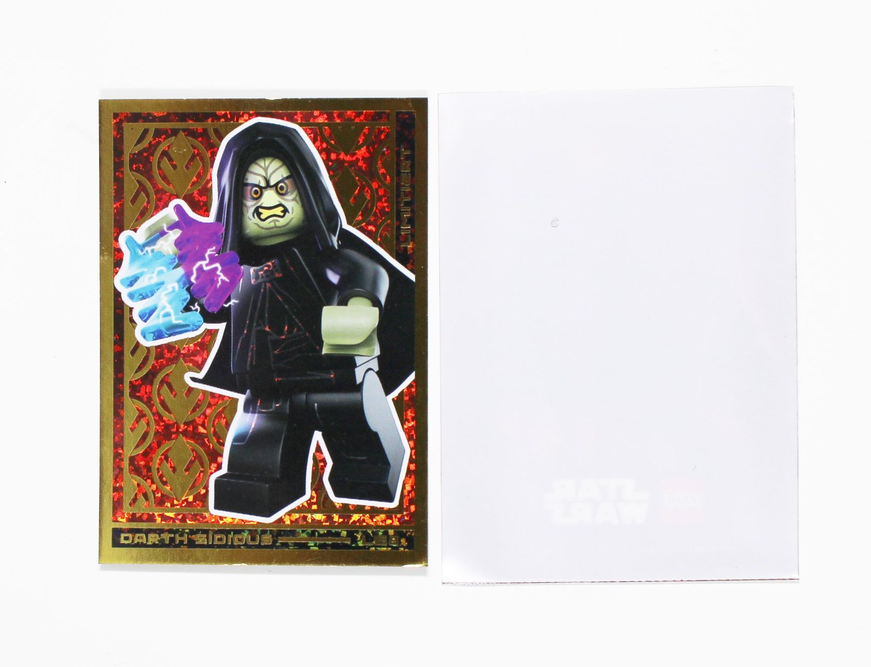 Star Wars Carte collezionabili: LEGO STAR WARS Serie 4/2023 LE8 DARTH SIDIOUS – Nuovo (secondo la descrizione) da Brüttisellen venduto da Collector-Corner 1