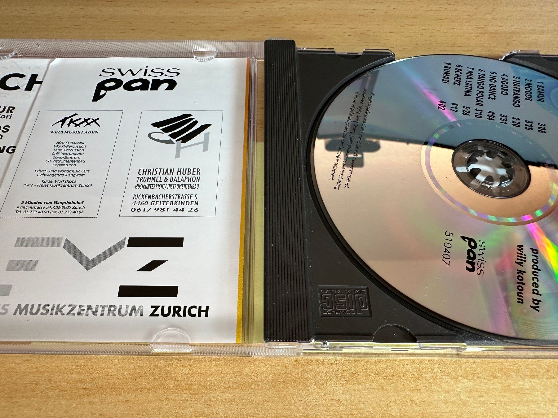 CD: Schlagart – Percussion – Usato da Rikon im Tösstal venduto da Alpenmutz 2