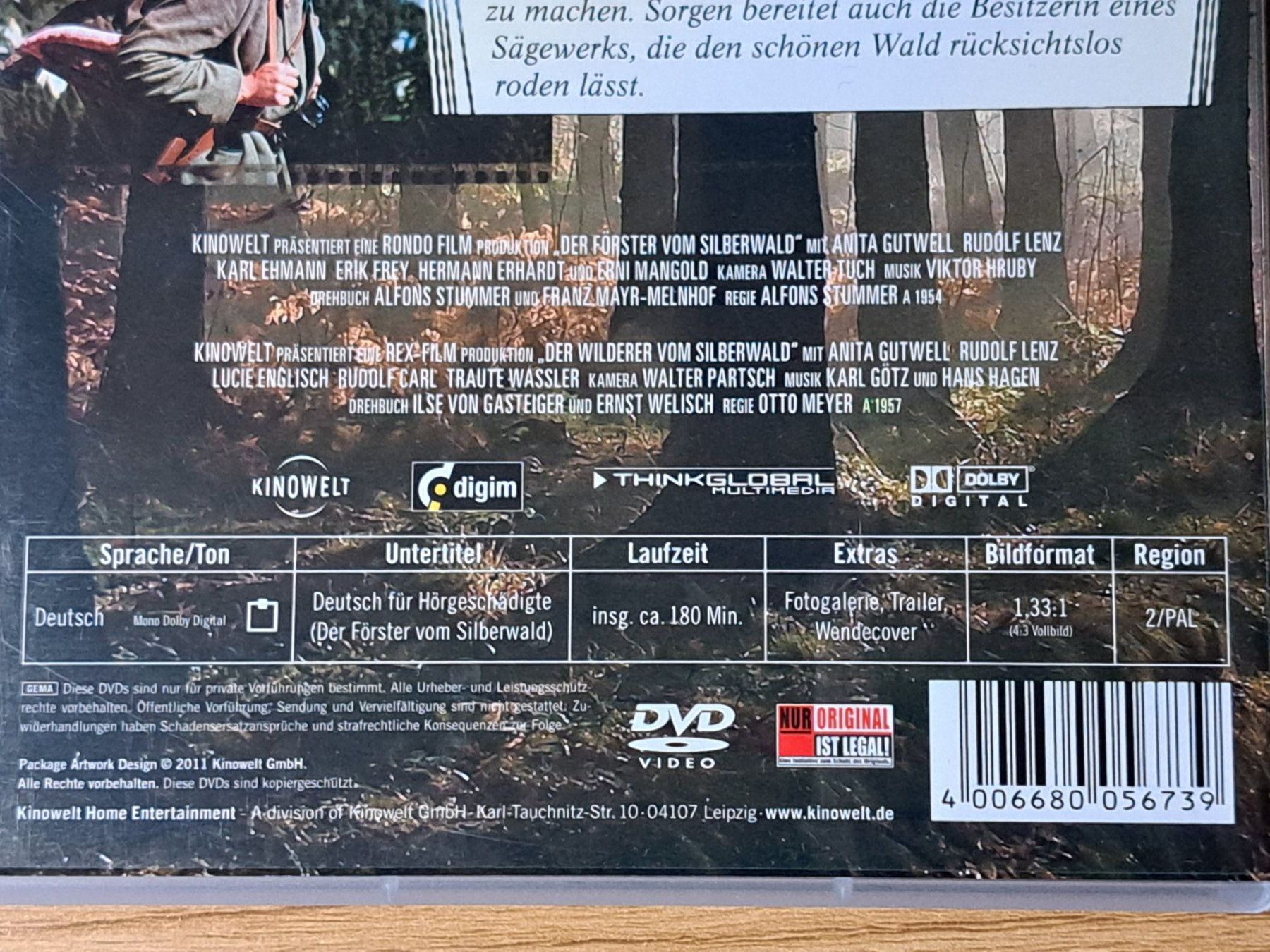 Alle DVDs: DVD Der Förster vom Silberwald - Der Wilderer vom Silberwald – Neu (gemäss Beschreibung) aus Unterseen von Kanica 4