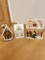 Häuser Weihnachtsdeko Winterlandschaft Fensterdeko Häuschen