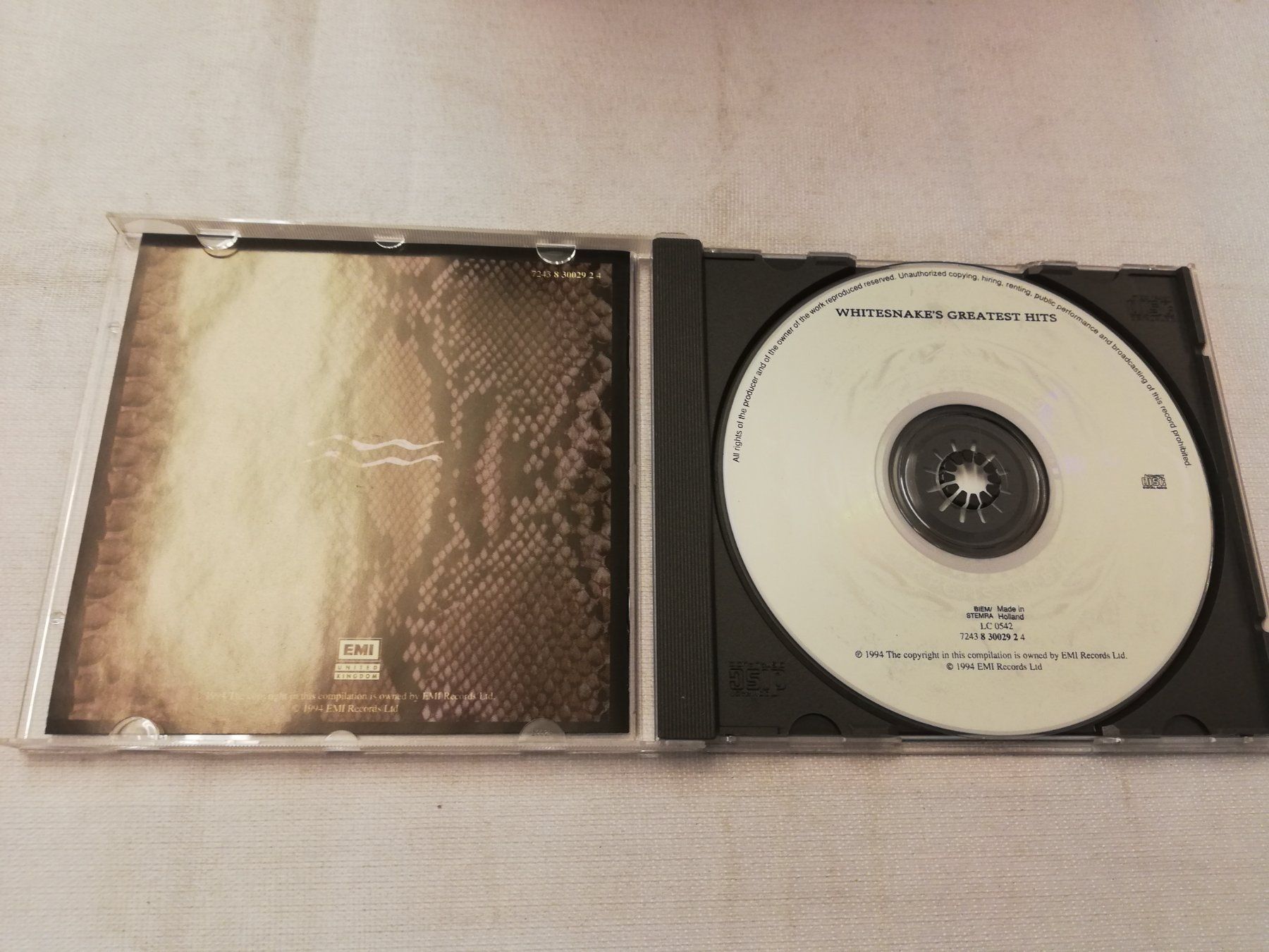 CD: WHITESNAKE - GREATEST HITS – Usato da Bern venduto da Vinylsound.ch 2
