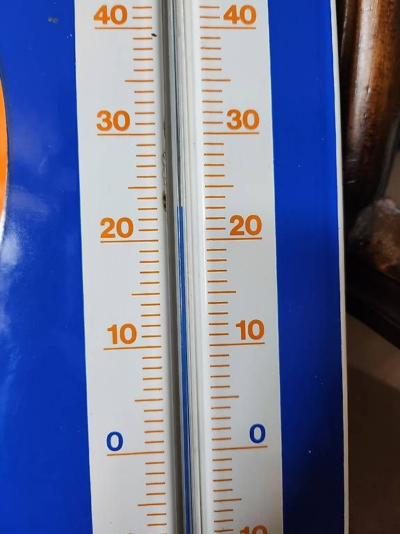 Insegne: Nivea Emailschild mit Thermometer, selten – Usato da Ettingen venduto da 1964erNachtzugfahrer 4