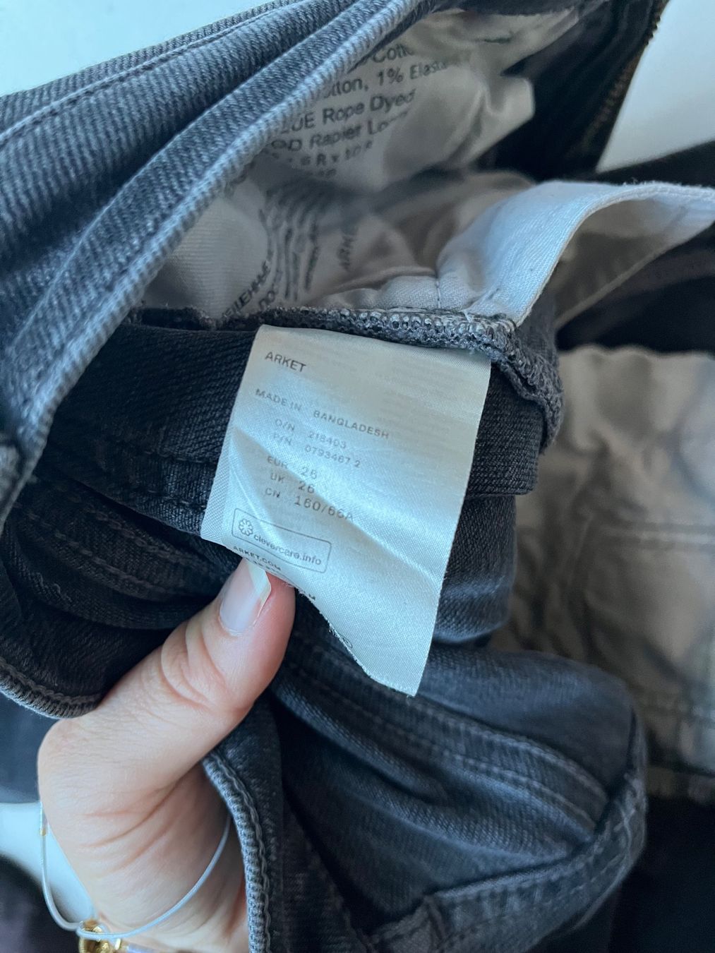 Arket Jeans: ARKET black pants size 26 – Usato da Zürich venduto da Agave_Sue 4