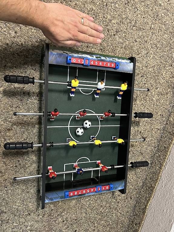 Giochi: Tischfussball Set Farmer Töggelikasten – Usato da Esslingen venduto da Tksales 1