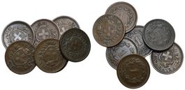 Schweiz 1 Rappen Lot