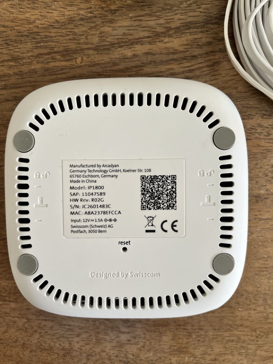 Swisscom Modem & Router: Swisscom Internet-Box 3  WLAN-Box 2 – Usato da Stettlen venduto da mel_bm8k 2