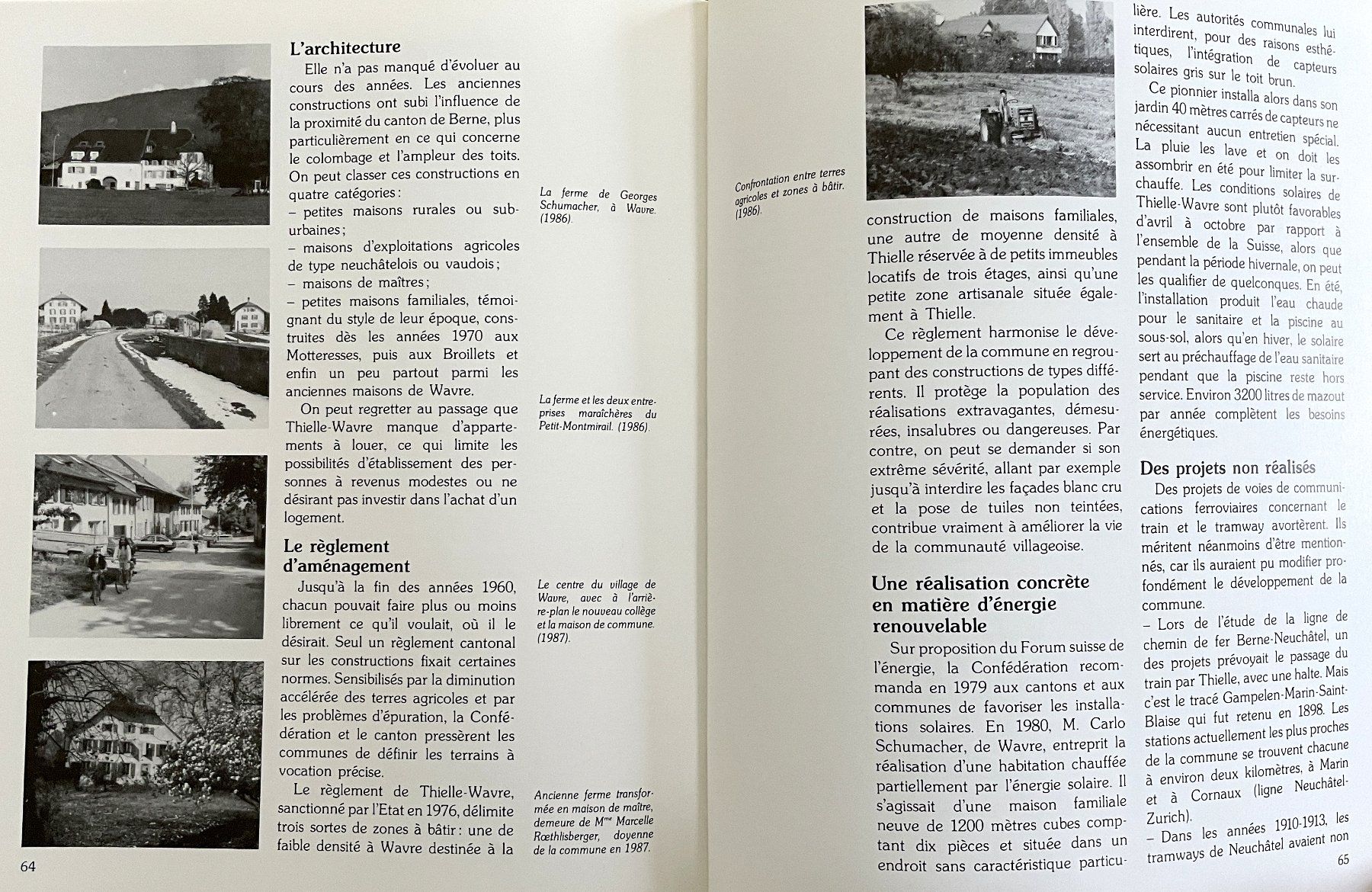 Bücher: Thielle-Wavre - Histoire de la Commune – Gebraucht aus Savagnier von Ne2065 4