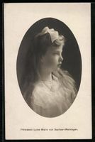 Porträt Prinzessin Luise Marie von Sach