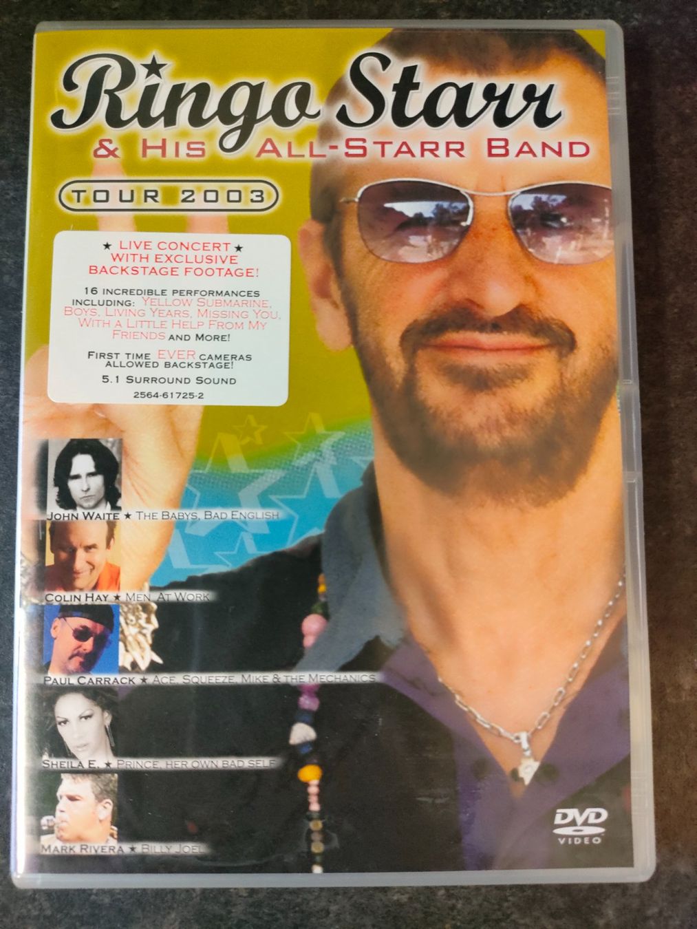 Alle DVDs: DVD: Ringo Starr TOUR 2003 – Gebraucht aus Rheineck von simfu