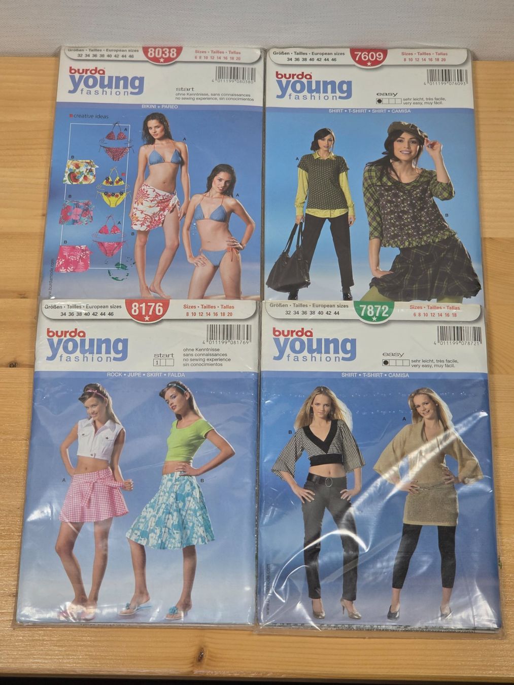 Cartamodelli: Set: 8 Schnittmuster für junge Erwachsene – Usato da Wil SG venduto da gle_n2ty 2