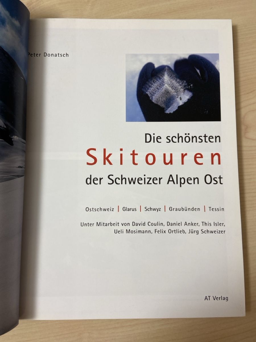 Libri: Skitouren Schweizer Alpen Ost - AT Verlag – Nuovo (secondo la descrizione) da Würenlingen venduto da GSP7521 4