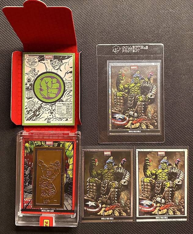 Cartes à collectionner: MARVEL ANTHOLOGY HULK SAMMLUNG  – D'occasion à Walliswil b.Wangen par Swiss-Trading-Bros
