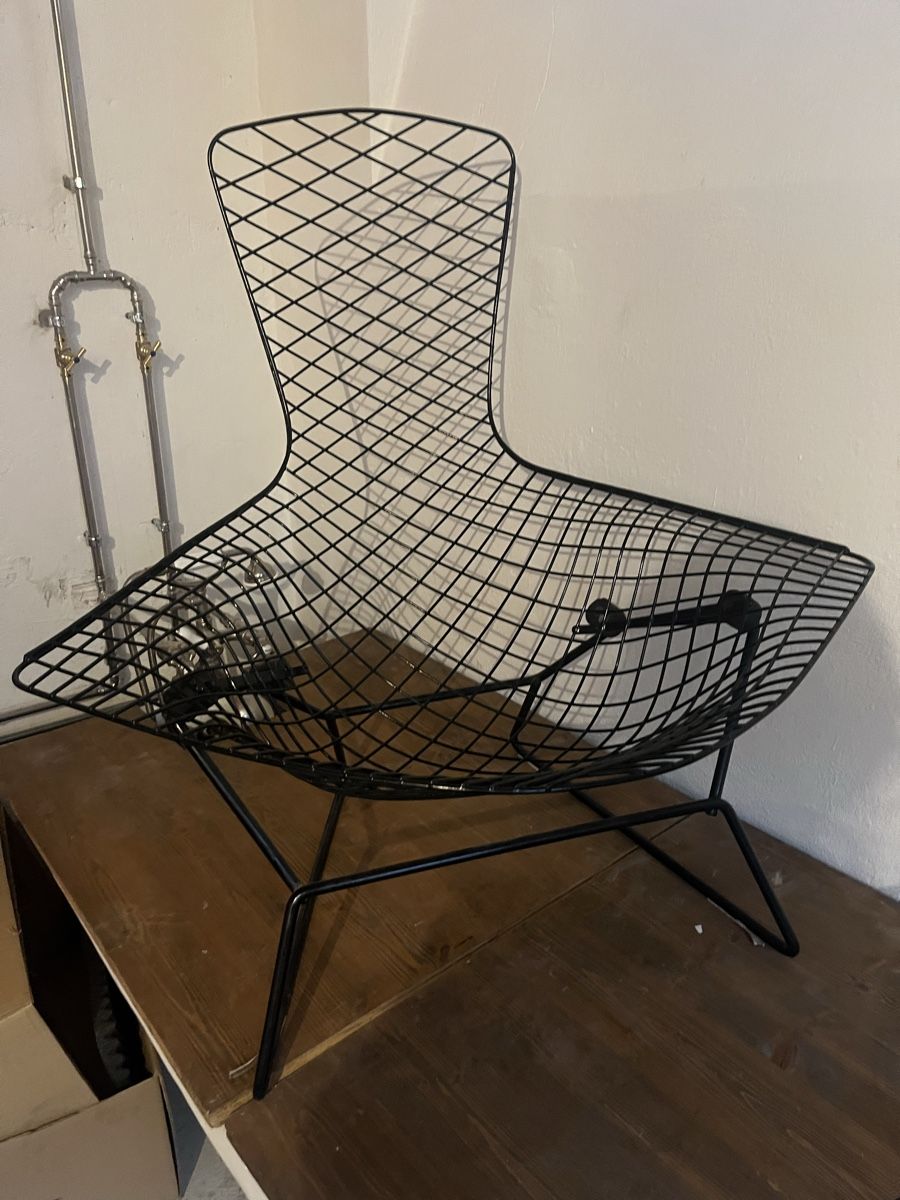 Poltrone: Harry Bertoia Sessel & Hocker, Drahtsessel, Design Klassiker – Usato da Zürich venduto da emu76 1