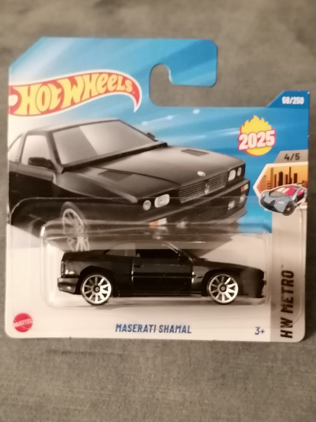 Hot Wheels Modellini d'auto: Hot Wheels - Maserati Shamal / Schwarz – Nuovo e nell'imballaggio originale da Basel venduto da vintagecollector