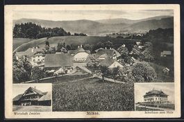 Milken, Gasthaus Zwahlen, Schulhaus zum 