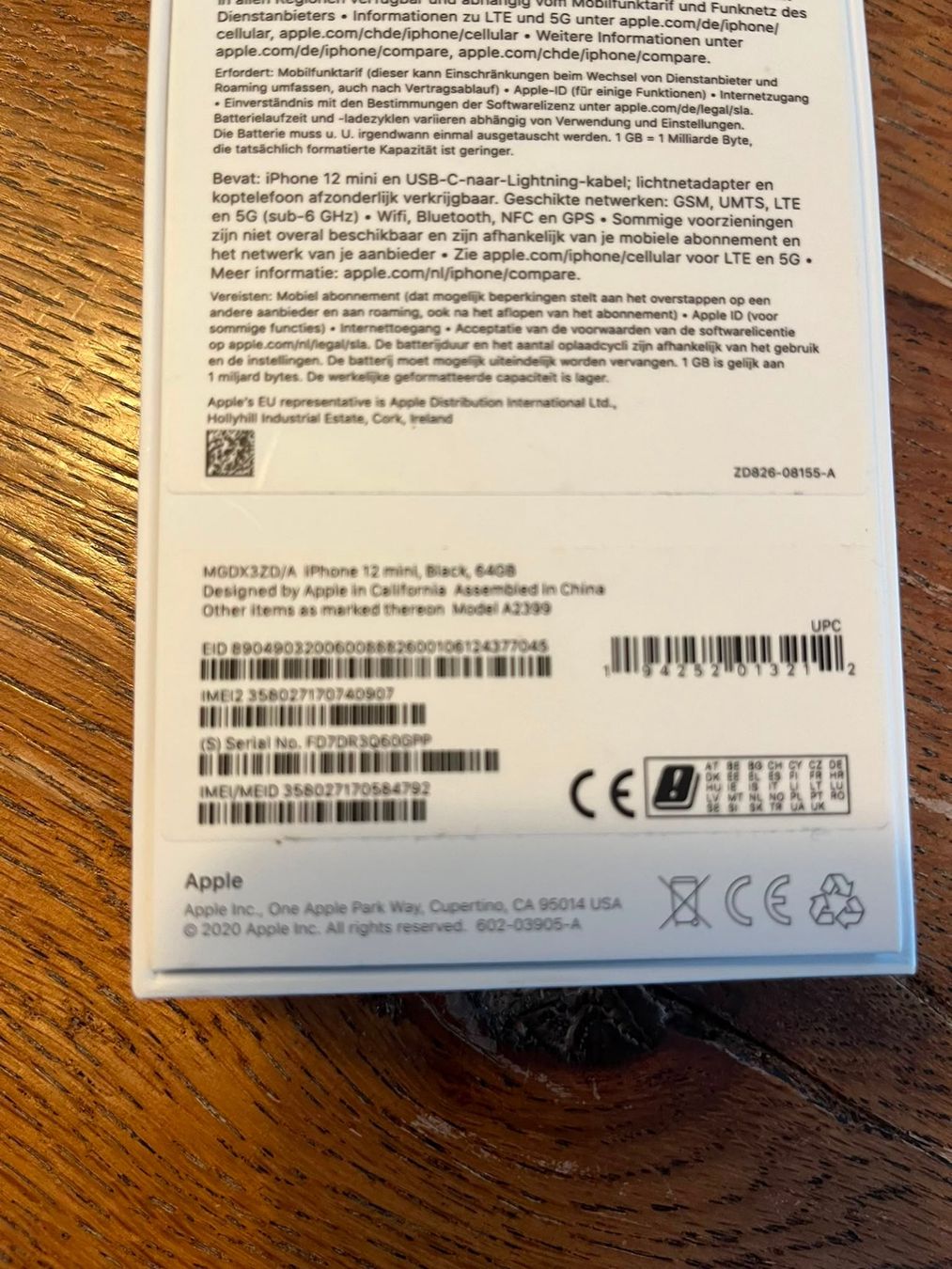 Apple Handys / Smartphones: iPhone 12 mini 64GB Black – Gebraucht aus Gossau SG von Flopp68 1