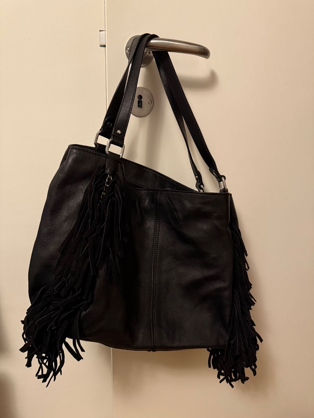 Borse da donna: Damen Echt Leder Tasche Schwarz Neu – Nuovo (secondo la descrizione) da Zürich venduto da Gross9 9