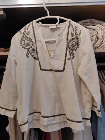 Bluse mit Stickerei von VILA