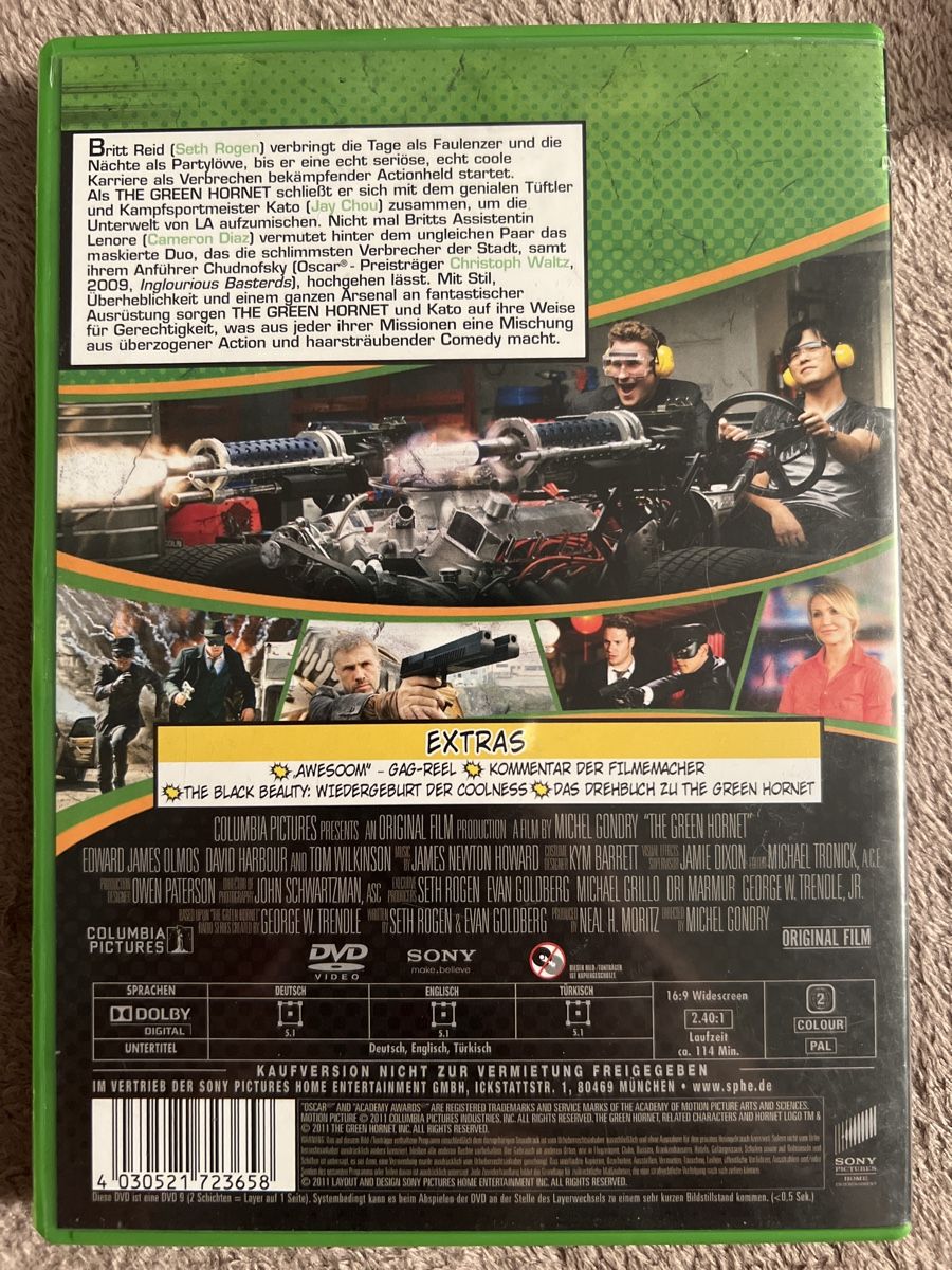 Tous les DVDs: The Green Hornet DVD  – Neuf (Voir description) à Oberengstringen par Rogi9698 1