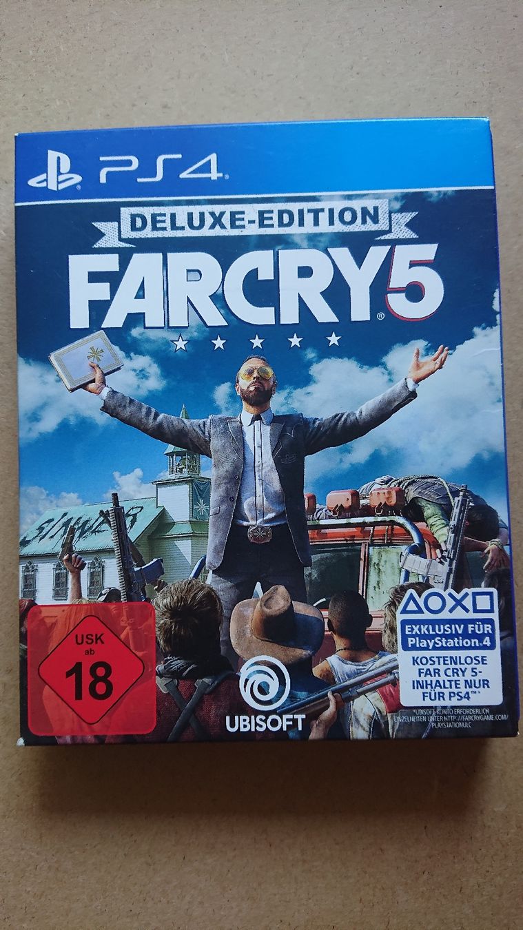 Giochi: Far Cry 5 - Deluxe Edition - PS4 - – Usato da Chur venduto da FreakofRarity