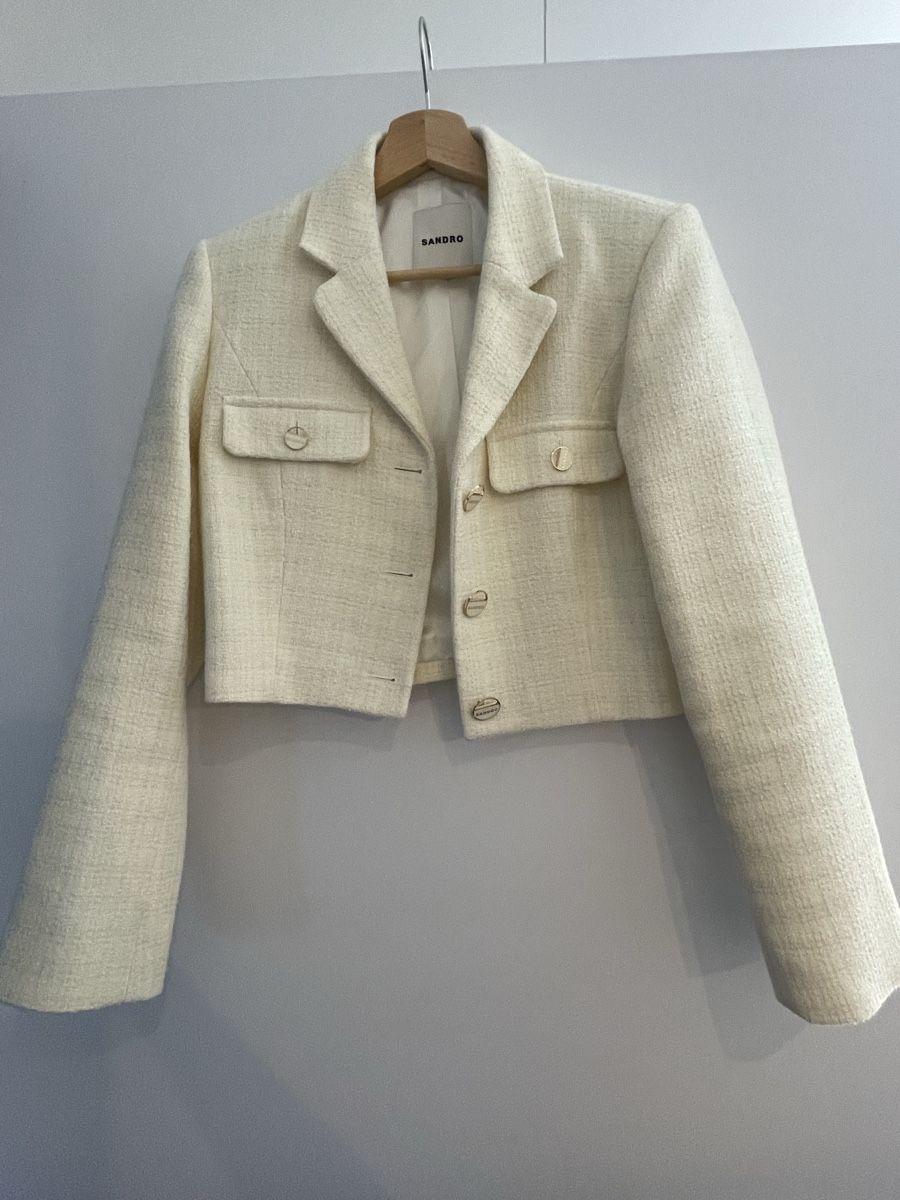 Sandro Giacche: Sandro Tweed Jacke – Nuovo (secondo la descrizione) da Zürich venduto da katrino01