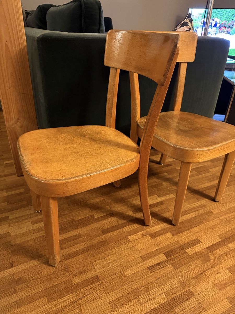 Horgen Glarus Stühle: 2x Horgen-Glarus Holz Kinderstuhl gebraucht – Gebraucht aus Morgarten von elabaumann_ch 1