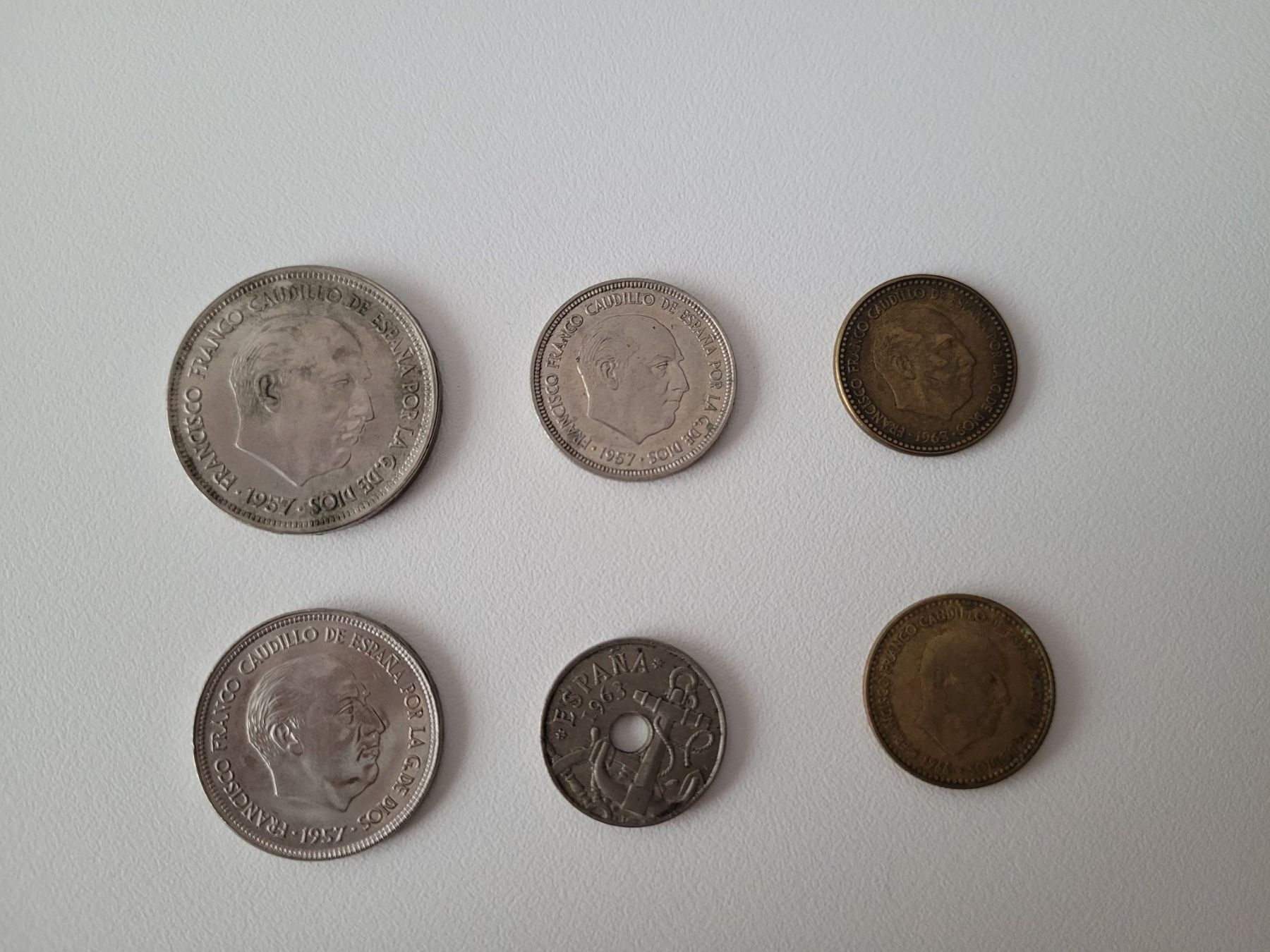 Tutti le monete: Spanien 1957-66 – Usato da Inwil venduto da Flower2325