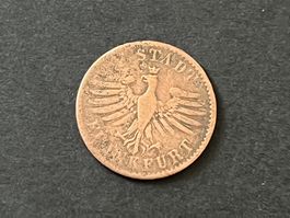 1 Heller  1841 Stadt Kempten Adler
