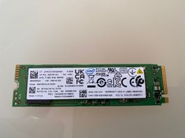 Intel SSD mit 512 GB (M.2 2280)