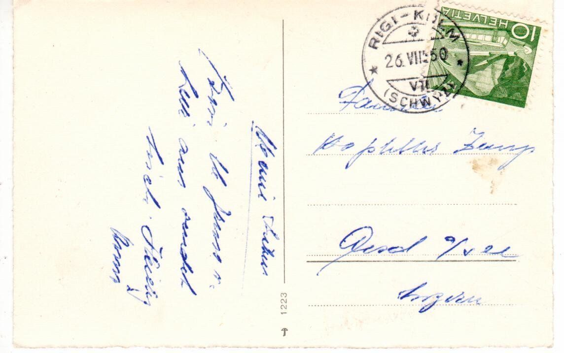 Cartoline postali: Blick vom Rigi – Usato da Wolhusen venduto da Curver9 1