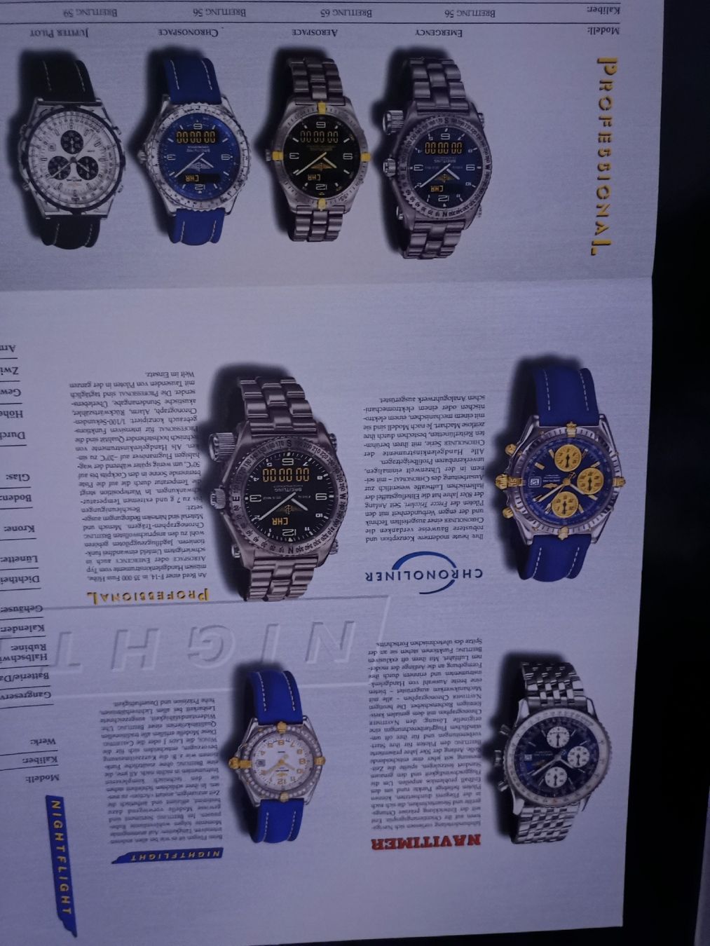 Breitling Uhren: Breitling Katalog – Gebraucht aus Rüti ZH von bleibensiegesund