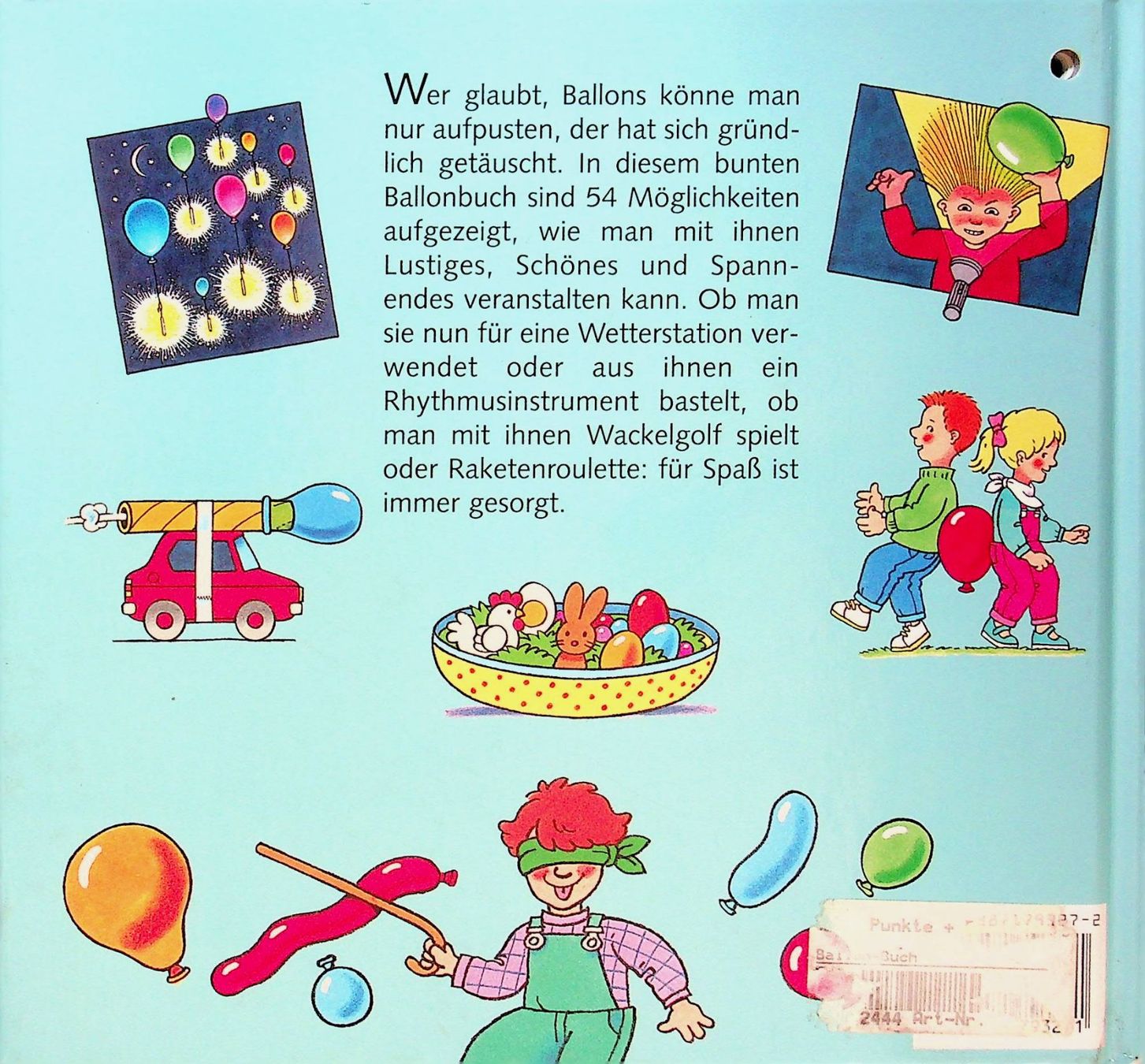 Libri: Birgit Fuchs Das Luftballonbuch  54 Spiel- und Bastelideen – Usato da Reitnau venduto da Zaomir 1