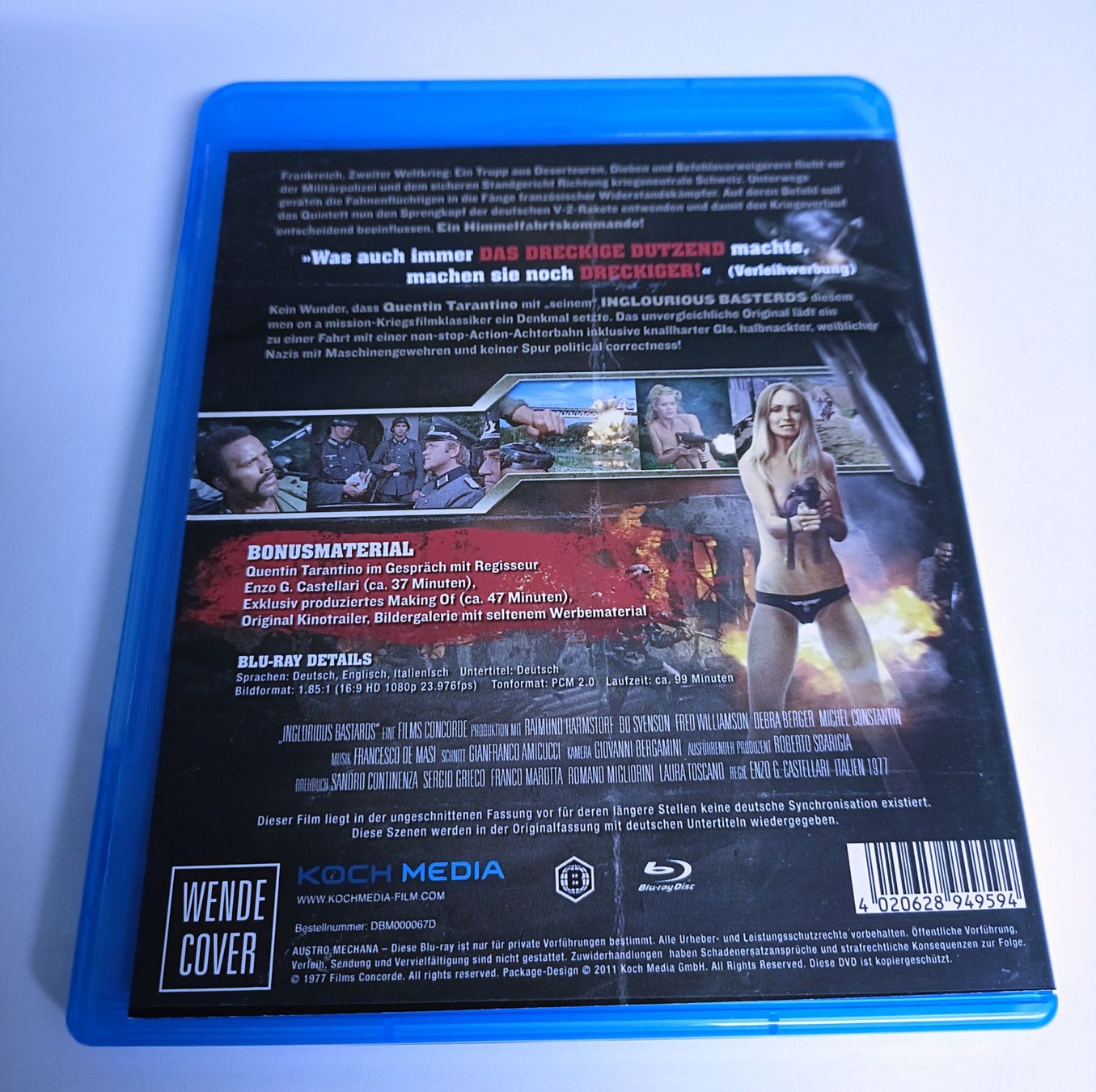 Tutti i DVDs: Inglorious Bastards - Das Original [Blu-ray] – Usato da Köniz venduto da Movieportal007 1
