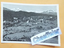 1946 Flims-Waldhaus mit den Oberländerbergen