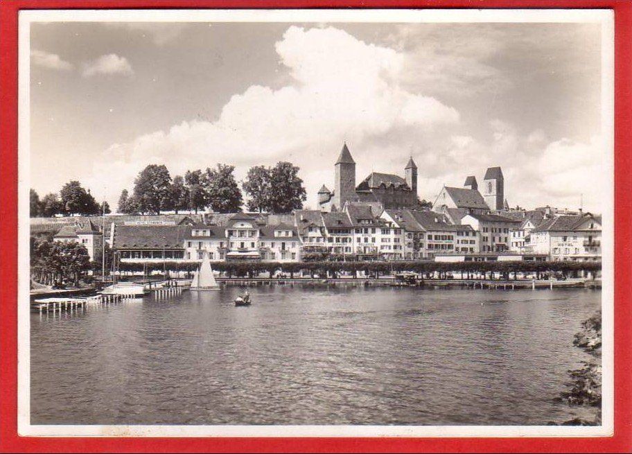 Ansichtskarten: RAPPERSWIL, GROSSFORMAT – Gebraucht aus Grüningen von Kartenlaube