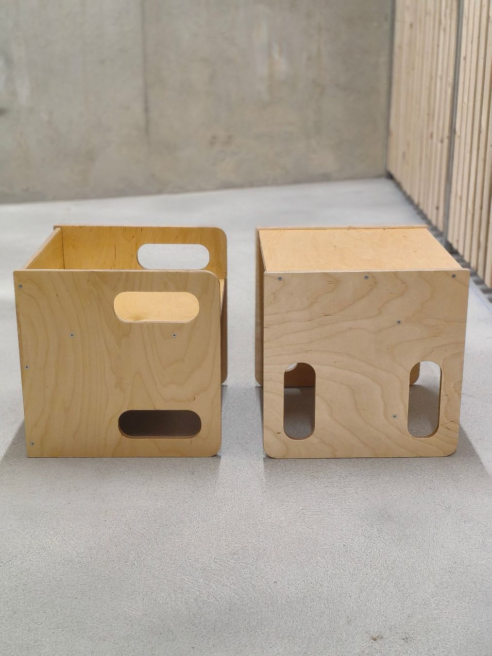 Tabourets: Montessori Sitzhocker/Tisch – D'occasion à Bern par san_22kx 1