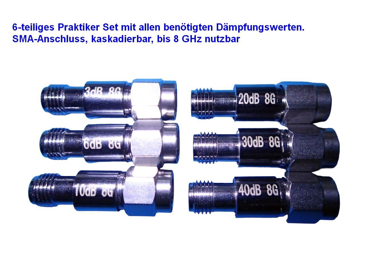 Componenti elettronici: Dämpfungsglieder / Attenuatoren SMA – Nuovo e nell'imballaggio originale da Zürich venduto da buyfinest 1