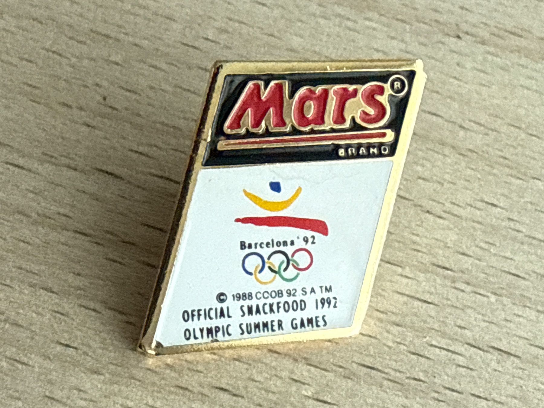 Placchette & Badge: Pin Olympia Barcelona 92 – Usato da Glattbrugg venduto da Schweigmatt