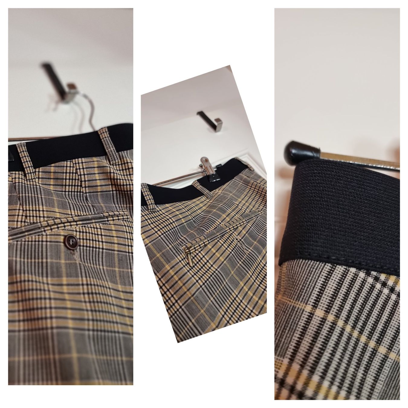 Walbusch Pantaloni: Walbusch Herrenhose kariert Gr. 52 Extraglatt – Usato da Wald ZH venduto da CapLux 4
