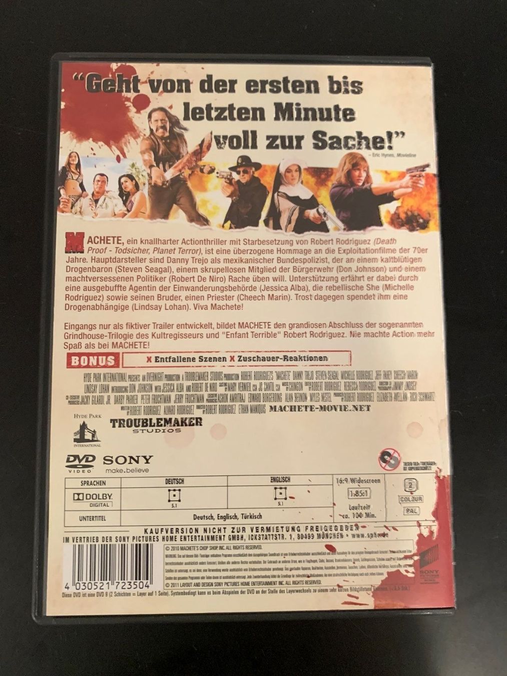 Tutti i DVDs: Machete (DVD) – Usato da Frasnacht venduto da RS-Ric 1