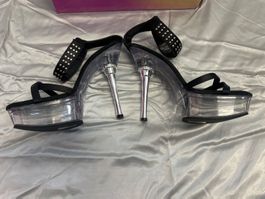 Pleaser Plateau Heels Sexy Sandale Gr 37 Neu Gratis Versand