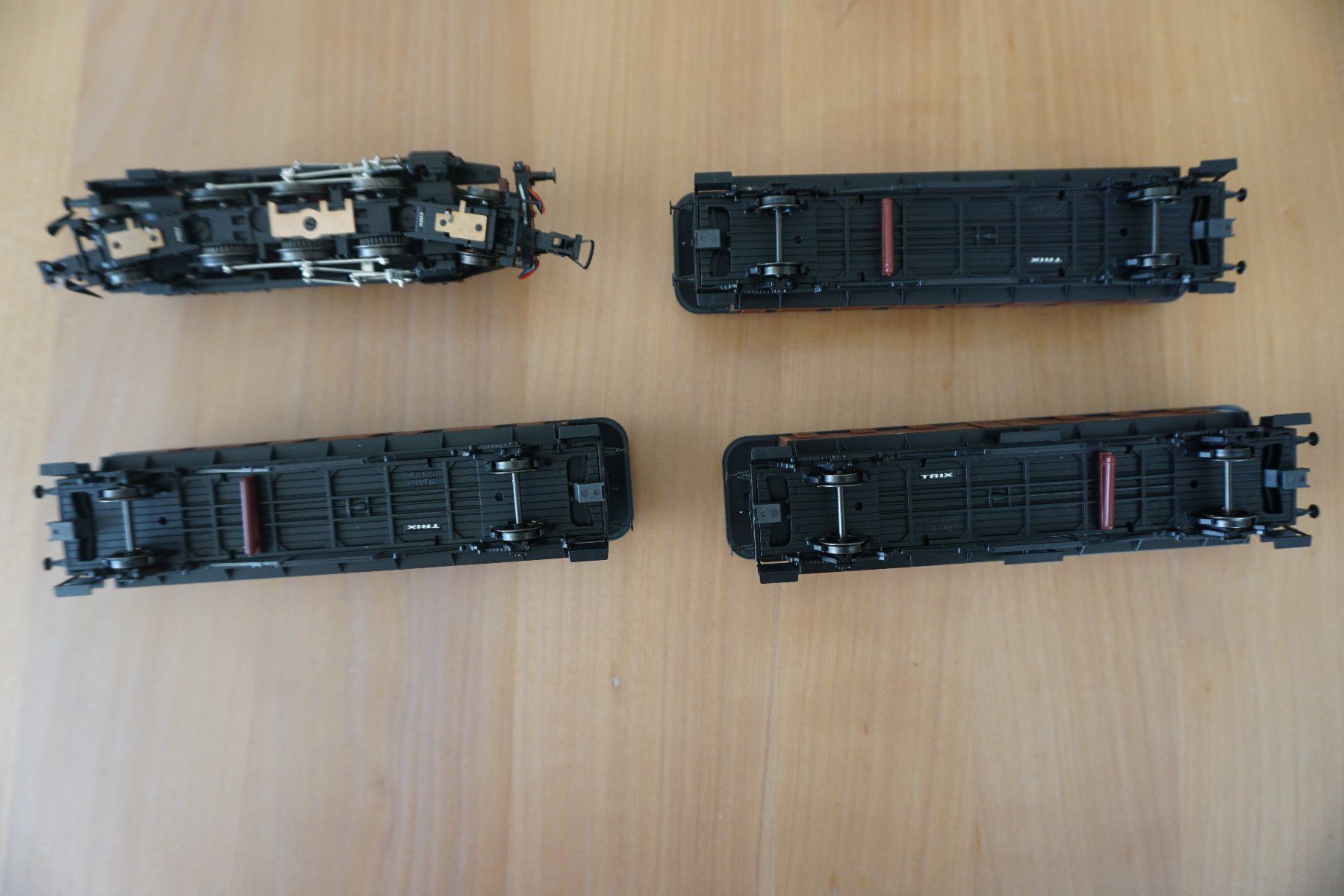 Trix Modellini di ferrovie: Trix 21264 HO= Holzzug-Set SJ ; passt zu Faller – Usato da Wohlen AG venduto da modellbahner-ch 4