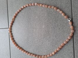 Halskette Mondstein 80 cm