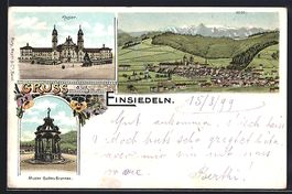 Einsiedeln, Mutter Gottes Brunnen, Ortsa