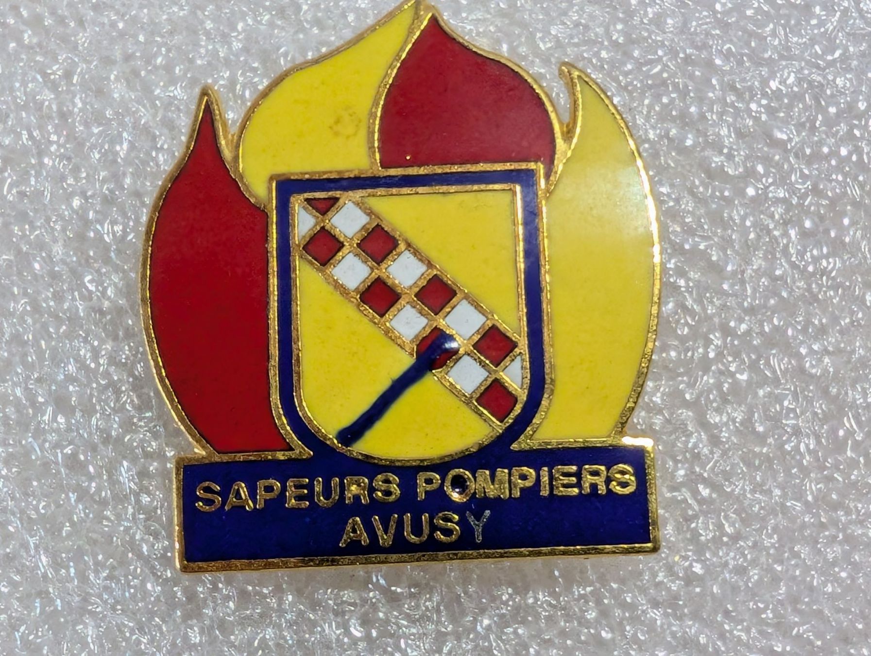 Plaketten & Abzeichen: Ansteckpin 249: Feuerwehr – Gebraucht aus Oppligen von Pin-Fall-Shop