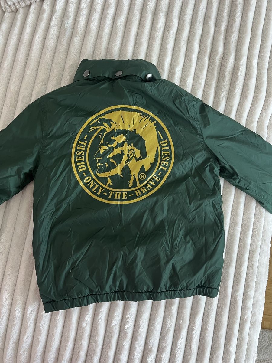 Diesel Jacken & Mäntel: DIESEL JACKE DUNKELGRÜN GR 110/116 – Gebraucht aus Basel von theo-g77 3