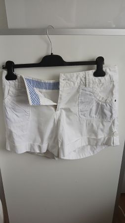weisse Shorts Gr 38, franz brand für yachting