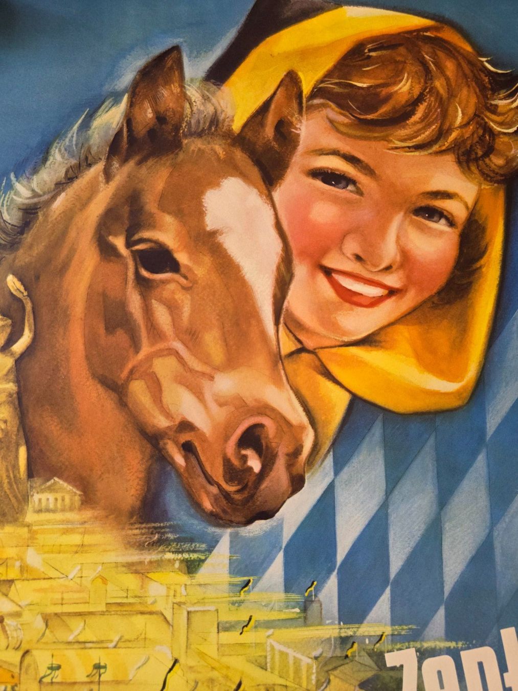 Foto & Immagini: originales bayerisches Werbeplakat, 1959 – Usato da Adligenswil venduto da Vasi1 1