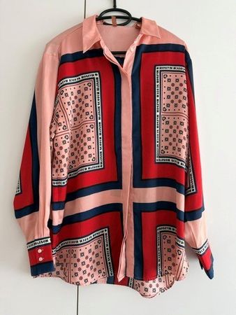 Scotch & Soda Seidenbluse S im Ethno-Muster