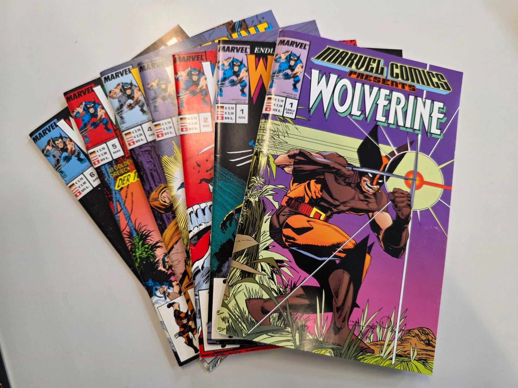 Comics: Wolverine Collection 1, Schuber komplett!, Z1! Marvel Comics – Gebraucht aus Winterthur von Bratwurstbrater 1